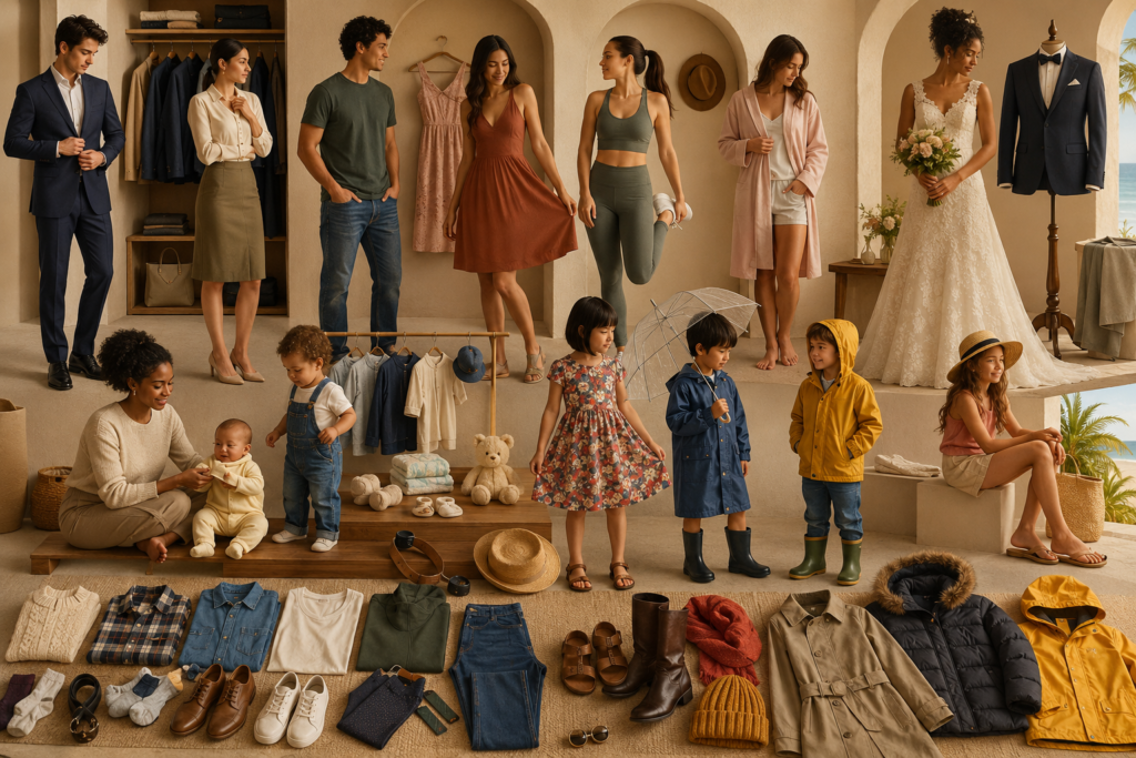 Brazilian Portuguese Clothes Vocabulary: Clothing Words for Daily Life, Shopping, Kids, and Weather