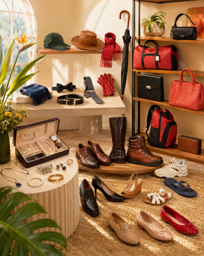 Brazilian Portuguese Vocabulary: Accessories, Jewelry, Bags, and Shoes