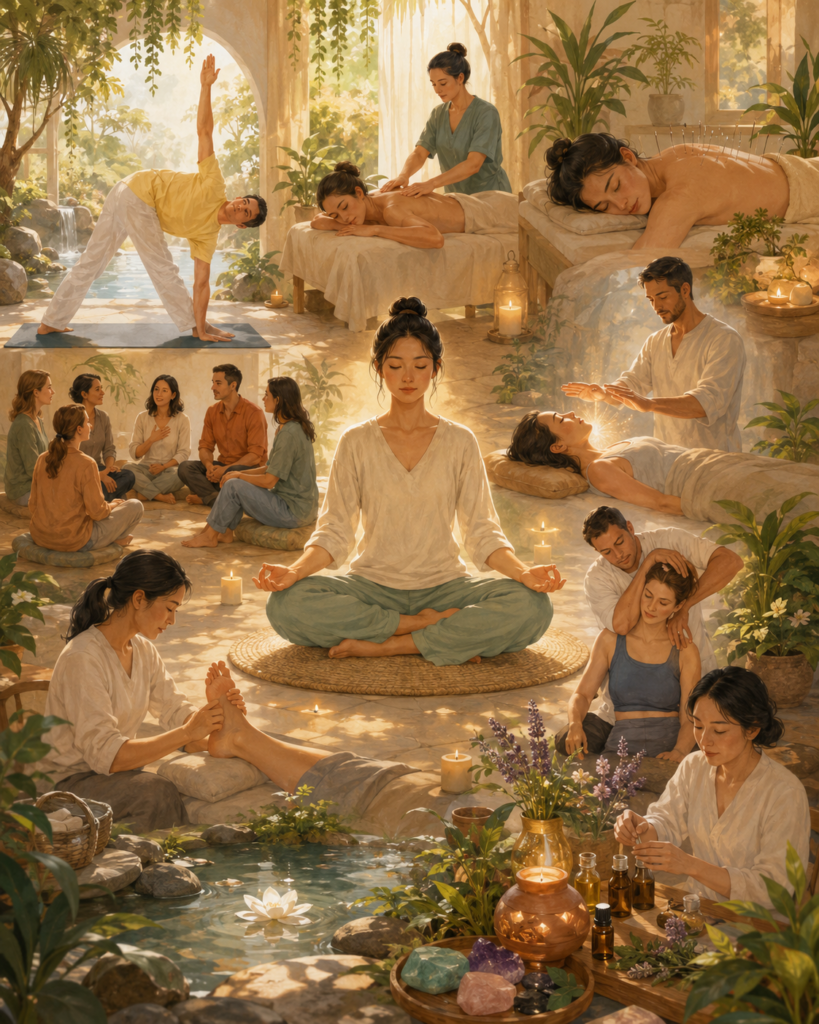 Complementary Therapies Vocabulary in Brazilian Portuguese: Health and Wellness Words