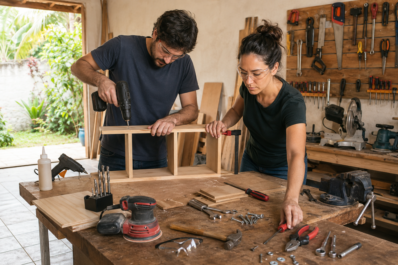 Learn Brazilian Portuguese tools vocabulary for workshops, home repairs, and DIY, with natural terms used in Brazil and practical examples.