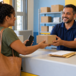 Learn Brazilian Portuguese communication vocabulary for mail, deliveries, phone calls, and messages, with examples and exercises.