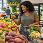Learn Brazilian Portuguese supermarket vocabulary, food sections, checkout phrases, and useful expressions for grocery shopping.